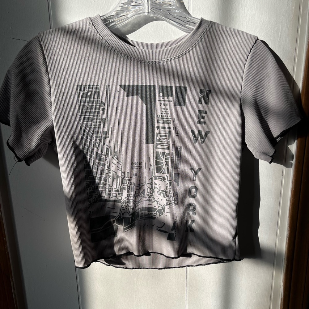 Soft Grey Women’s Top
